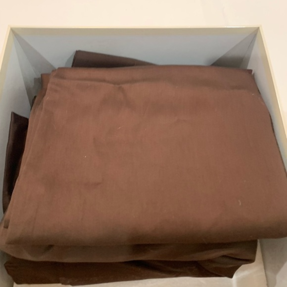 NEW Vintage‎ Waterbed Sheet Set Size Super Single 100% Cotton Expresso